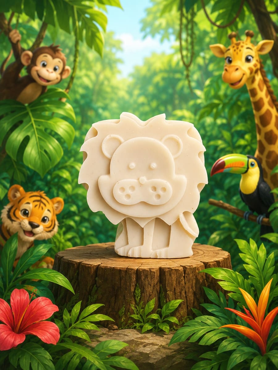 100% Gentle Goat Milk Soap Mr. Lion