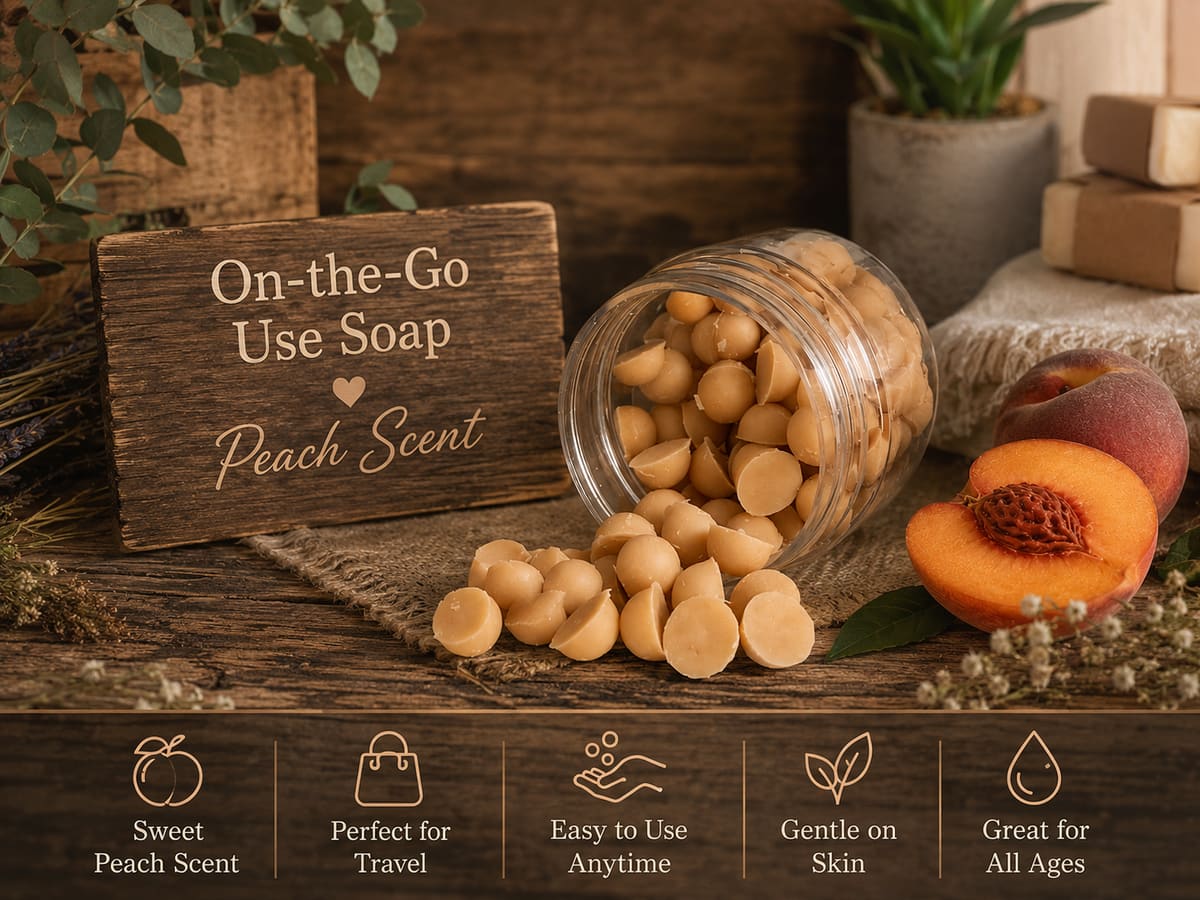 100% Gentle Goat Milk Soap On the Go